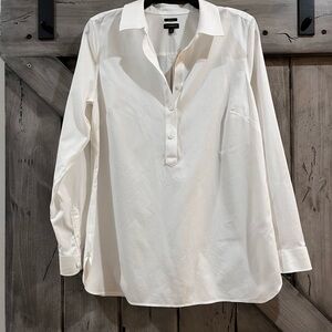 Talbots White Blouse